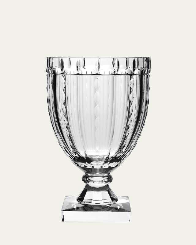 Vivian Square Footed Vase